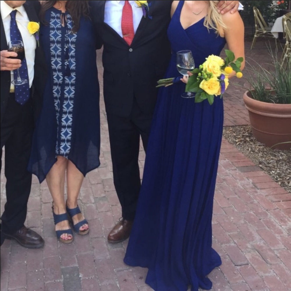 J Crew JCrew Blue bridesmaid dress